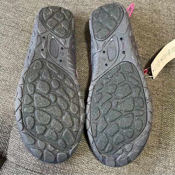 NEW Lands End‎ Water Shoes Pink Tie-Dye Slip On Women's Size 8 Non Slip Pool NWT - Picture 4 of 6